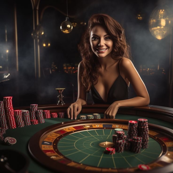 Antarmuka taruhan Live Baccarat menampilkan pilihan Pemain, Banker, dan Seri di mentaritoto